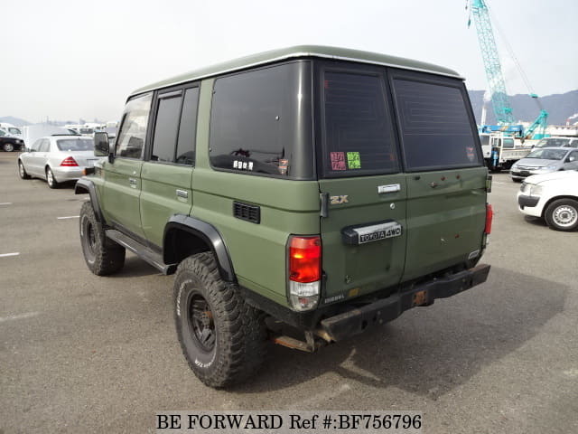 Used 1990 TOYOTA LAND CRUISER ZX /U-HZJ77HV for Sale BF756796 - BE