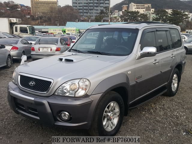 Used 2002 Hyundai Terracan For Bf760014 Be Forward Used 2002 Hyundai Terracan Bf760014 For