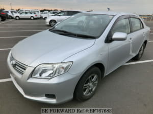 Used 2007 TOYOTA COROLLA AXIO BF767683 for Sale