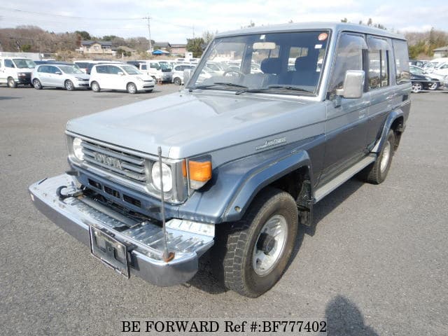 Tự Used 1990 TOYOTA LAND CRUISER ZX /U-HZJ77HV for Sale BF777402 - BE