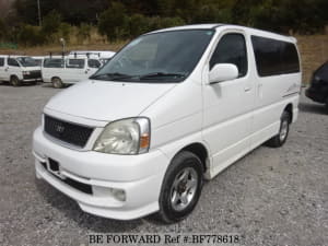 Used 2001 TOYOTA REGIUS WAGON BF778618 for Sale