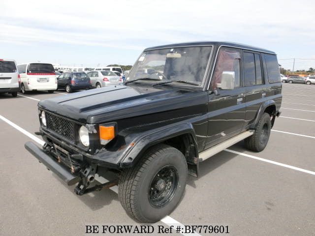 Used 1993 TOYOTA LAND CRUISER ZX /U-HZJ77HV for Sale BF779601 - BE
