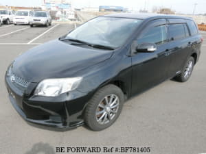 Used 2007 TOYOTA COROLLA FIELDER BF781405 for Sale