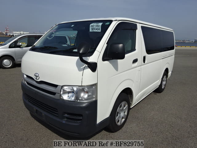 Used 2010 TOYOTA HIACE VAN LONG DX/ADF-KDH201V for Sale BF829755 - BE ...