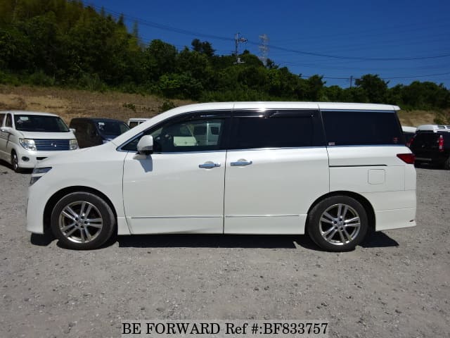 Used 2013 NISSAN ELGRAND 250 HIGHWAY STAR/DBA-TNE52 for Sale