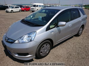 Used 13 Honda Fit Shuttle Hybrid Hybrid C Daa Gp2 For Sale Bf Be Forward