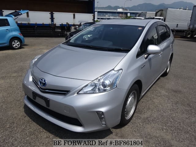 Used 2013 TOYOTA PRIUS ALPHA S L SELECTION/DAA-ZVW41W for Sale