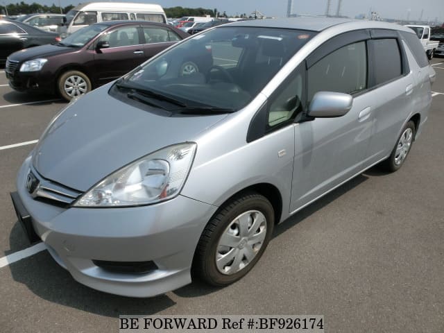 Спойлер honda fit shuttle