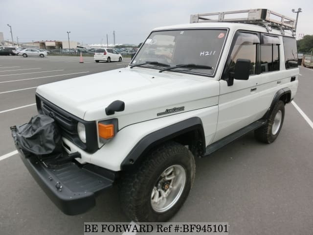 Used 1996 TOYOTA LAND CRUISER ZX/KC-HZJ77HV for Sale BF945101 - BE 