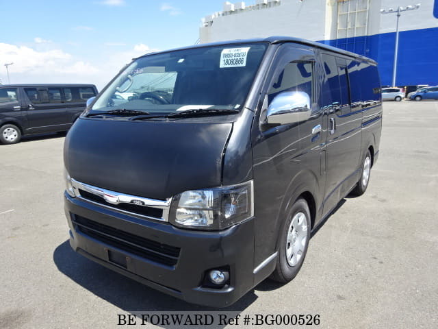 Used 06 Toyota Hiace Van Super Gl Cbf Trh0v For Sale Bg Be Forward