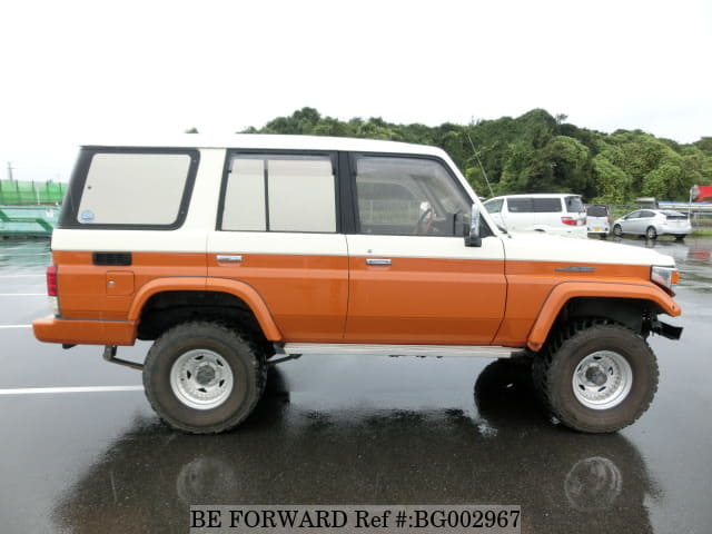 Used 1997 TOYOTA LAND CRUISER ZX LONG WIDE/KC-HZJ77HV for Sale