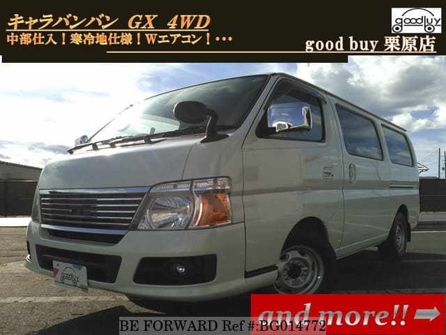 Beforward nissan cheap caravan diesel