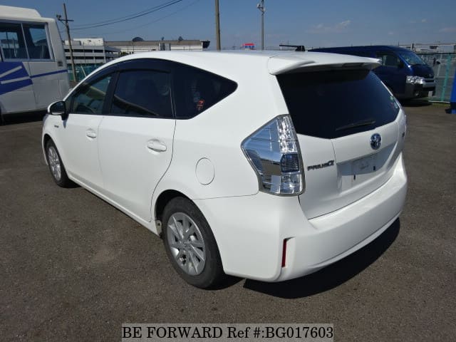 Used 2013 TOYOTA PRIUS ALPHA G DAA ZVW41W for Sale BG017603 BE