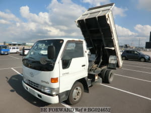 Used 1996 TOYOTA DYNA TRUCK BG024652 for Sale