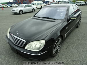 Used 1999 Mercedes Benz S Class S55 Amg Gf S55s For Sale Bg027893 Be Forward