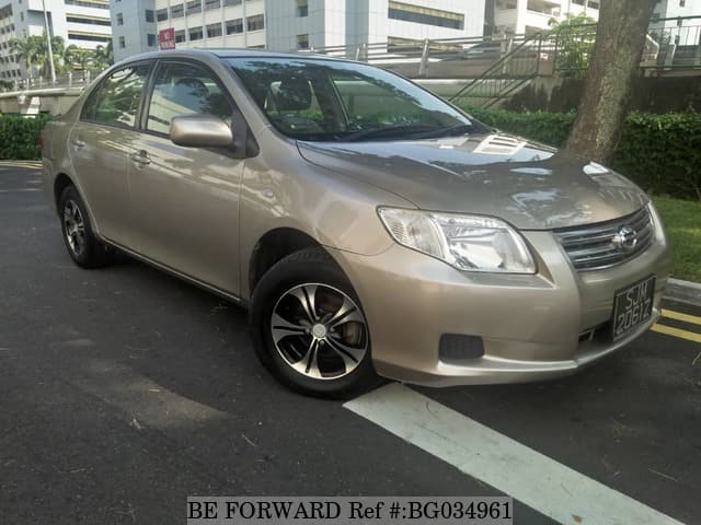 Used 2008 Toyota Corolla Axio For Sale Bg034961 Be Forward