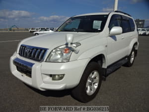 Used 2003 TOYOTA LAND CRUISER PRADO BG036215 for Sale