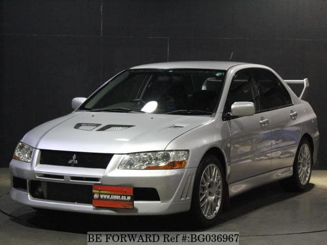 2001 Mitsubishi Lancer White for sale  Stock No 49947  Japanese Used  Cars Exporter