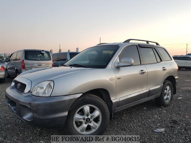Used 2005 Hyundai Santa Fe For Bg040635 Be Forward Used 2005 Hyundai Santa Fe Bg040635 For Image