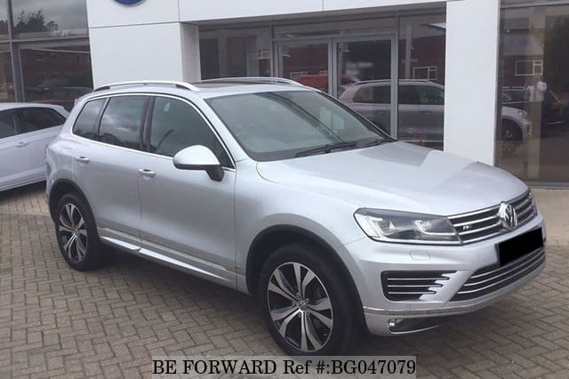 Used 2016 Volkswagen Touareg Auction Grade 4 5 Auto Sel For Used 2016 Volkswagen Touareg Bg047079 For