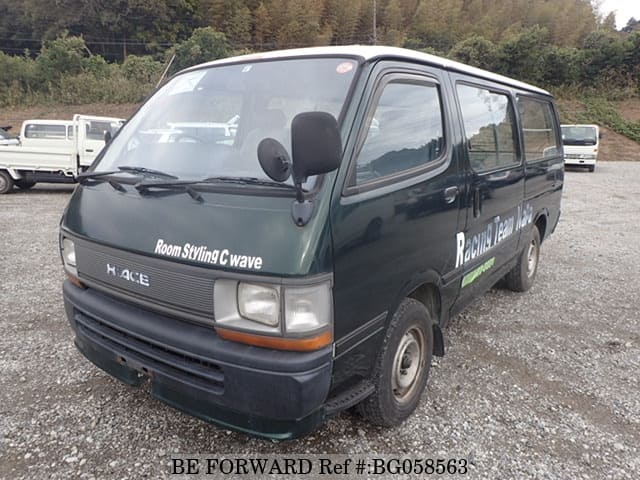 Used 1990 TOYOTA HIACE VAN/T-RZH112V for Sale BG058563 - BE FORWARD