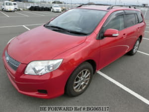 Used 2008 TOYOTA COROLLA FIELDER BG065117 for Sale