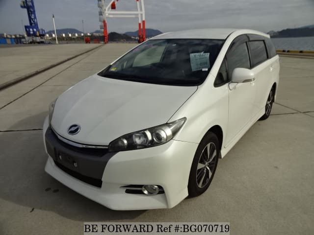 Used 2012 Toyota Wish 1 8s Dba Zge20w For Sale Bg070719 Be
