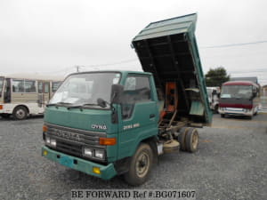 Used 1992 TOYOTA DYNA TRUCK BG071607 for Sale