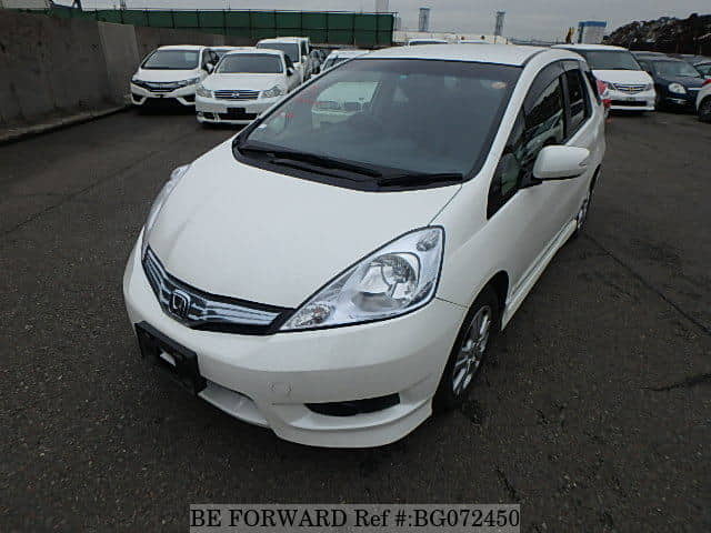 Used 12 Honda Fit Shuttle Hybrid Hybrid Navi Premium Selection Daa Gp2 For Sale Bg Be Forward