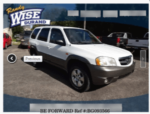 Used 2001 MAZDA TRIBUTE BG093566 for Sale