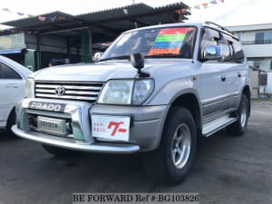 Used 2000 TOYOTA LAND CRUISER PRADO BG103826 for Sale