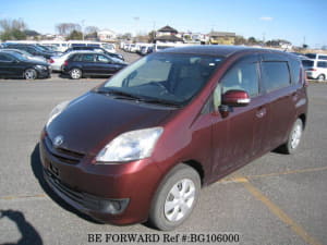 Used 2009 TOYOTA PASSO SETTE BG106000 for Sale