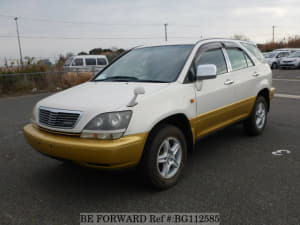 Used 1999 TOYOTA HARRIER BG112585 for Sale