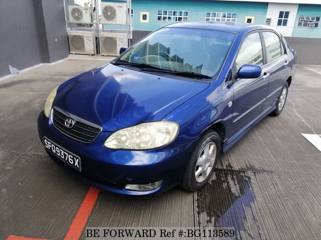 Used 2005 Toyota Corolla Altis For Sale Bg113589 Be Forward