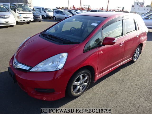 Used 12 Honda Fit Shuttle Hybrid Hybrid Smart Selection Daa Gp2 For Sale Bg Be Forward