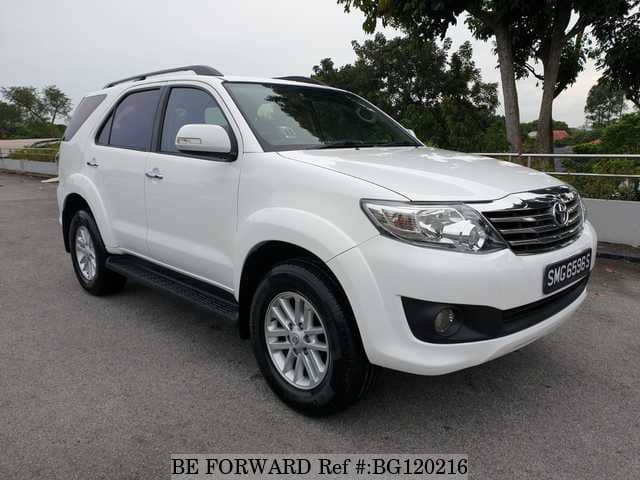 Used 2014 TOYOTA FORTUNER for Sale BG120216 - BE FORWARD