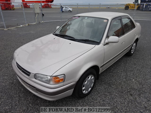 used 1996 toyota corolla sedan e ae110 for sale bg122999 be forward 1996 toyota corolla