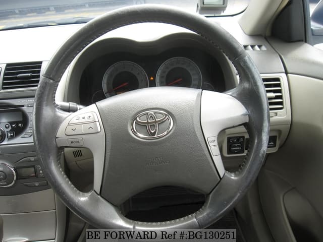 Used 2009 Toyota Corolla Altis For Sale Bg130251 Be Forward