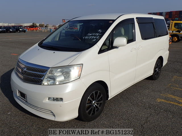 アオマトページ Used 2004 TOYOTA ALPHARD MX/TA-MNH15W for Sale BF654458 - BE FORWARD