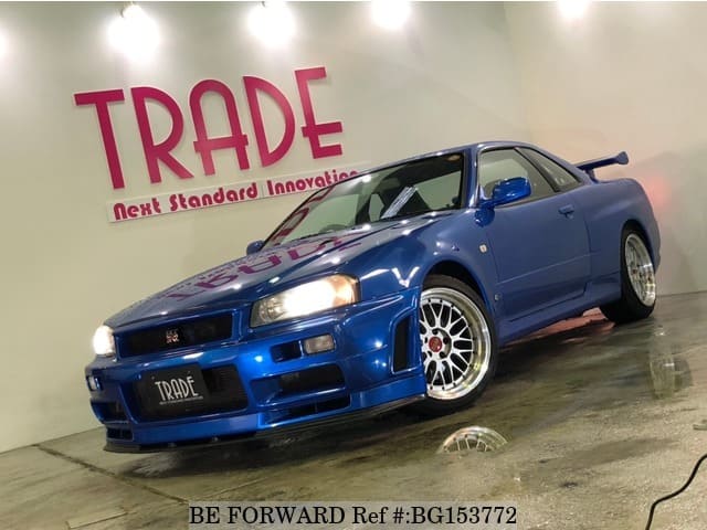 Poderzhannye 00 Nissan Skyline Gt R 2 6 V Spec2 4wd Gf Bnr34 Na Prodazhu Bg Be Forward