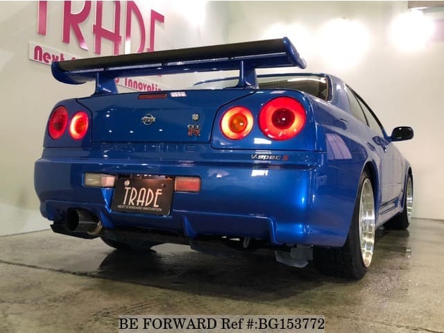 Poderzhannye 00 Nissan Skyline Gt R 2 6 V Spec2 4wd Gf Bnr34 Na Prodazhu Bg Be Forward