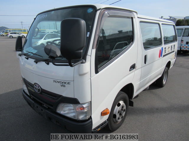 Used 2012 TOYOTA TOYOACE ROUTE VAN SKG XZC605V for Sale BG163983