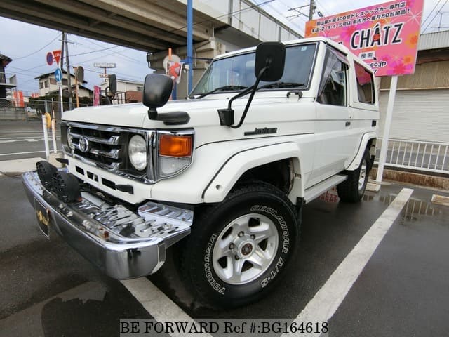 Used 2001 TOYOTA LAND CRUISER ZX WIDE FRP TOP/KG-HZJ74K for Used 2001 TOYOTA LAND CRUISER ZX WIDE FRP TOP/KG-HZJ74K for