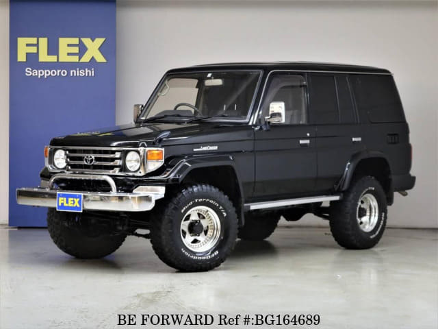 Used 1998 TOYOTA LAND CRUISER/KC-HZJ77HV for Sale BG164689 - BE