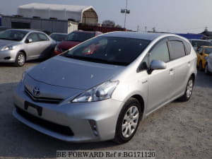 Used 2012 TOYOTA PRIUS ALPHA BG171120 for Sale