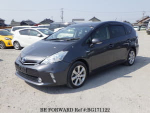 Used 2012 TOYOTA PRIUS ALPHA BG171122 for Sale