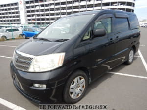 Used 2004 TOYOTA ALPHARD BG184590 for Sale