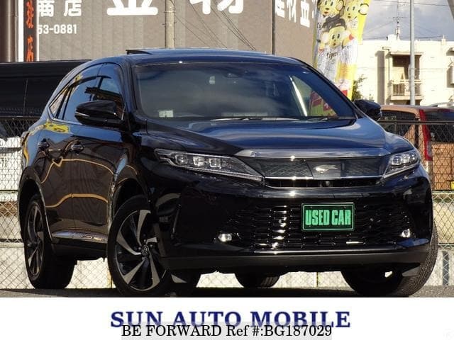 Used 17 Toyota Harrier Asu60w For Sale Bg Be Forward