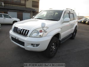 Used 2005 TOYOTA LAND CRUISER PRADO BG188881 for Sale