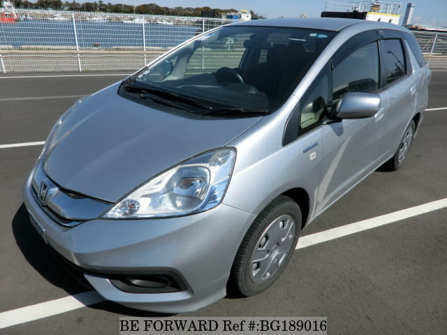 Used 14 Honda Fit Shuttle Hybrid Hybrid C Daa Gp2 For Sale Bg1016 Be Forward